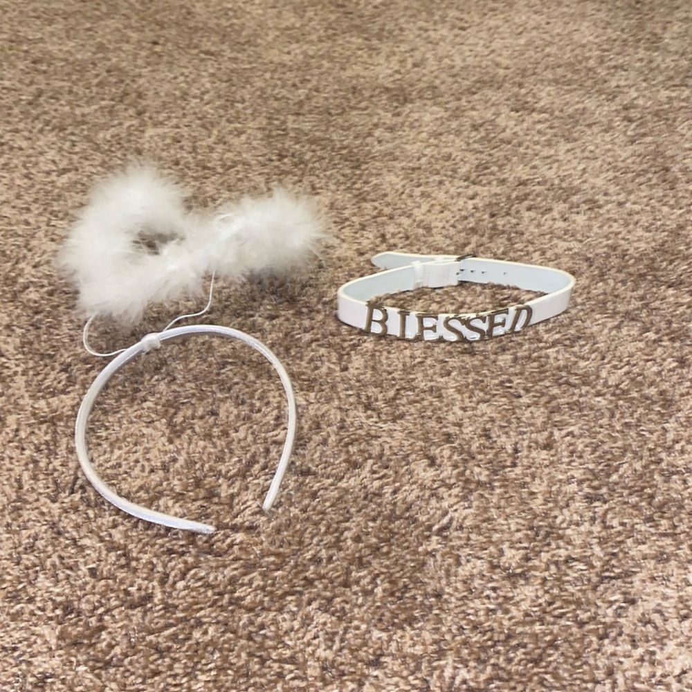 Angel costume pieces